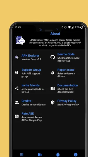 APK Explorer  Editor